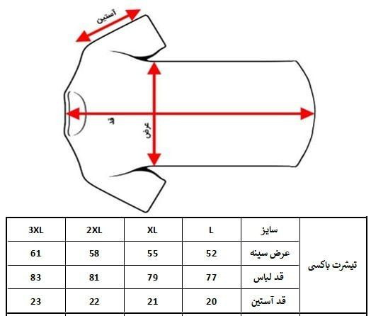 تیشرت باکسی چاپی بالنسیاگا مردانه Balenciaga